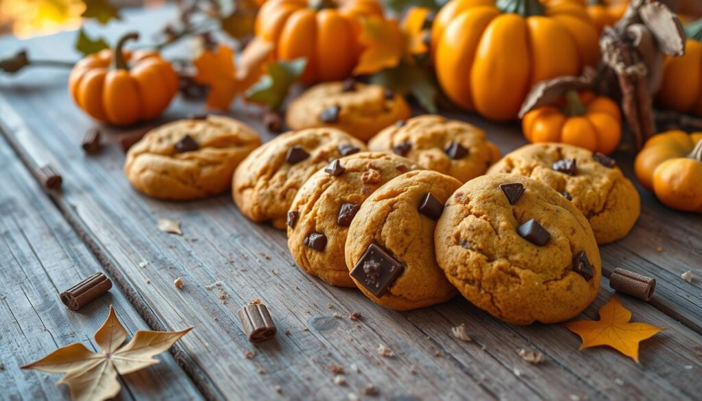 Cookies aux saveurs de l'automne : Citrouille, épices et chocolat