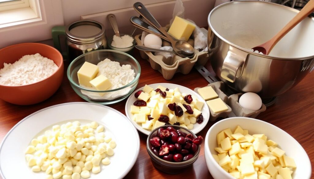 Cookies au chocolat blanc et cranberry : La recette gourmande